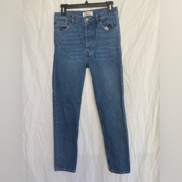 Reformation Serena High Skinny Jeans in Kasai Wash Button
Fly Size 27 - Picture 3 of 15